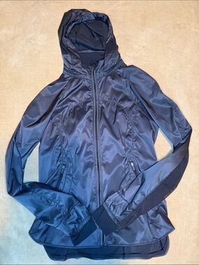 lululemon athletica Charcoal/Black Hooded Utility Jacket